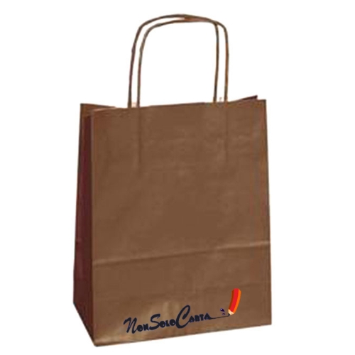 Mainetti Bags Shopper in Carta 54x14x45 mm Marrone