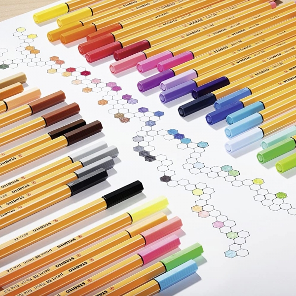 Stabilo Point 88 Astuccio da 10 Fineliner dettagli