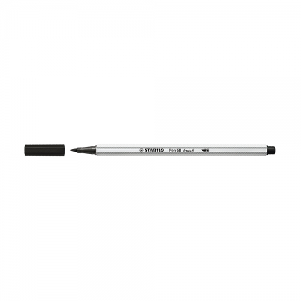 Stabilo Pen 68 Brush Astuccio in Cartone ARTY con 24 Pennarelli aperto