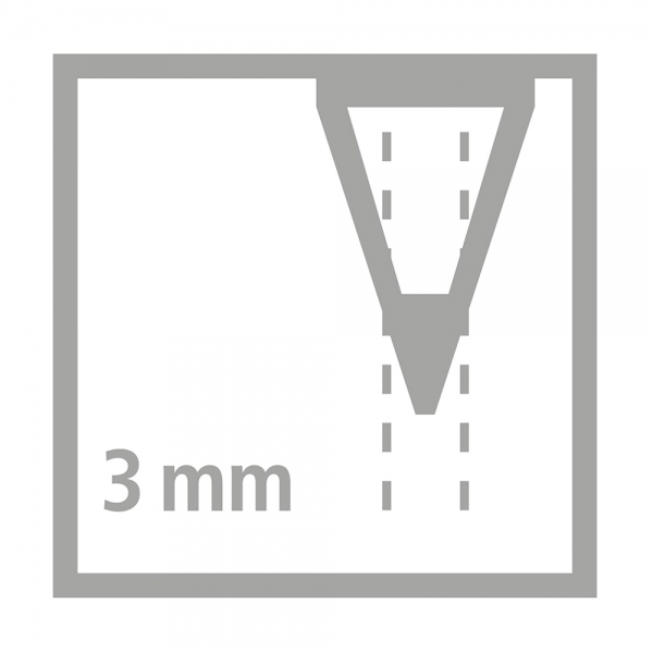 Stabilo GREENColors Matite Colorate Astuccio in Cartone ARTY da 12 Pastelli tratto