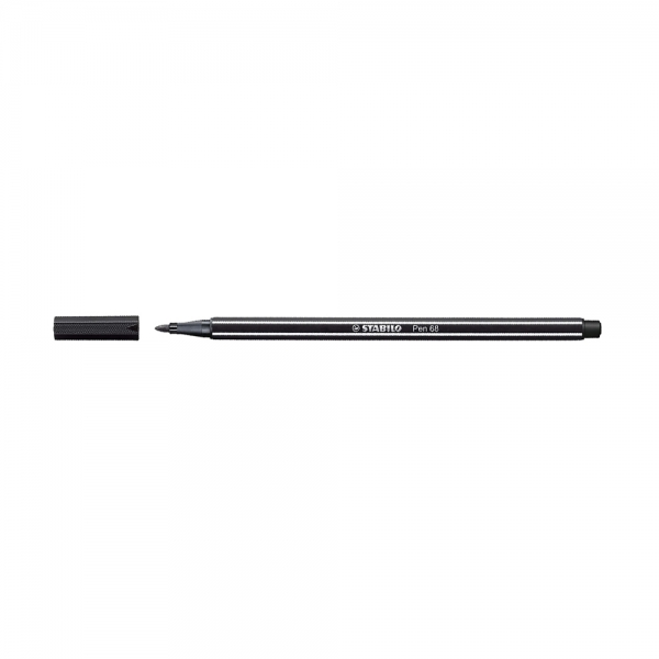 Stabilo Pen 68 Astuccio in Cartone ARTY con 18 Pennarelli aperto