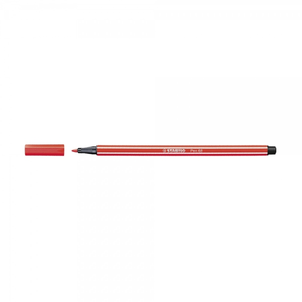 Stabilo Pen 68 Scatola in Metallo da 20 Pennarelli aperto