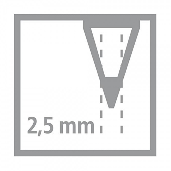 Stabilo Original Matite Colorate Scatola in Metallo da 24 Pastelli tratto