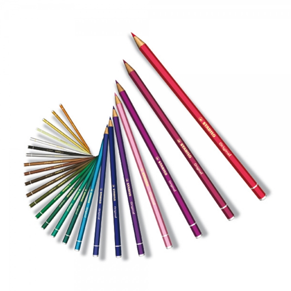 Stabilo Original Matite Colorate Scatola in Metallo da 24 Pastelli spettro