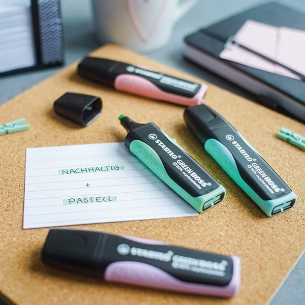 Stabilo Green Boss Set da Scrivania con 8 Evidenziatori dettagli 1