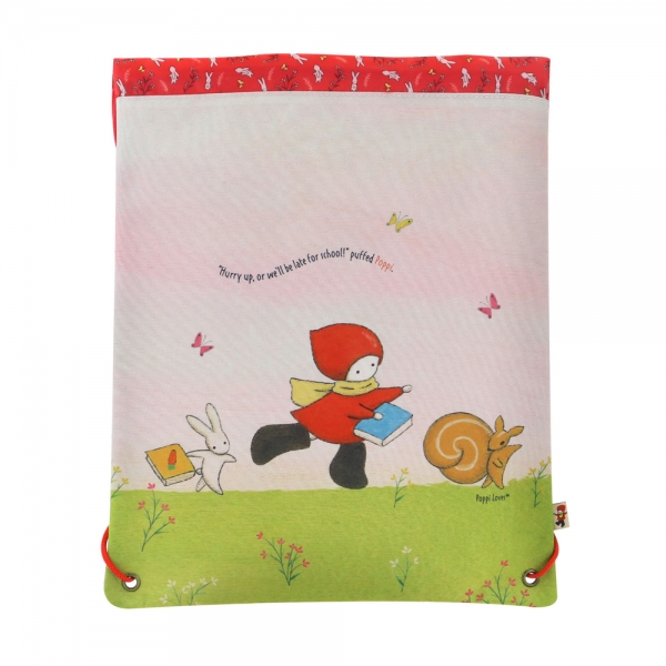 Santoro Poppi Loves Sacca con Coulisse Catch Me fronte