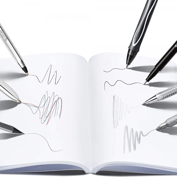 BIC Silver Set da 8 Pezzi Kit di Scrittura dettagli 2