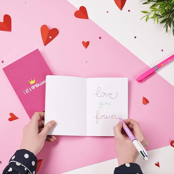 BIC My Message Kit I Am a Princess Set di Cancelleria da 3 Pezzi dettagli