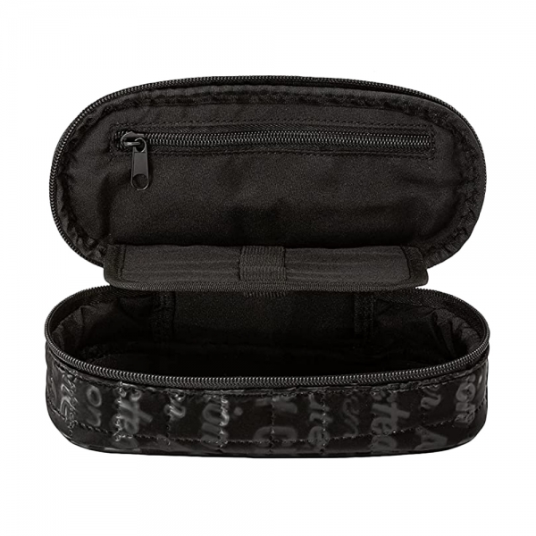 Comix Astuccio Ovale Quilted Nero interno