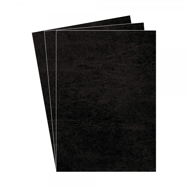 Fellowes Copertine per Rilegatura Delta FSC A4 100 Pezzi Nero fogli