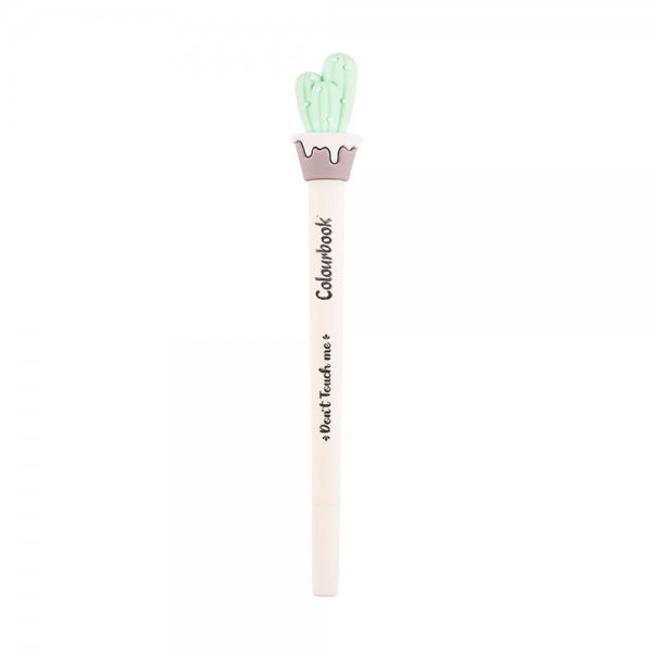Colourbook Penna a Sfera Cactus bianco