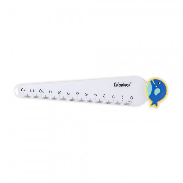 Colourbook Righello Fantasy 12 cm balena