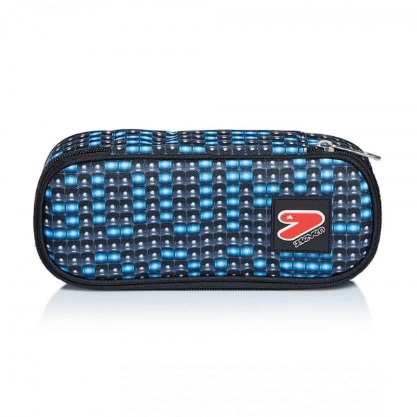 Seven Astuccio Ovale Ledwall blu
