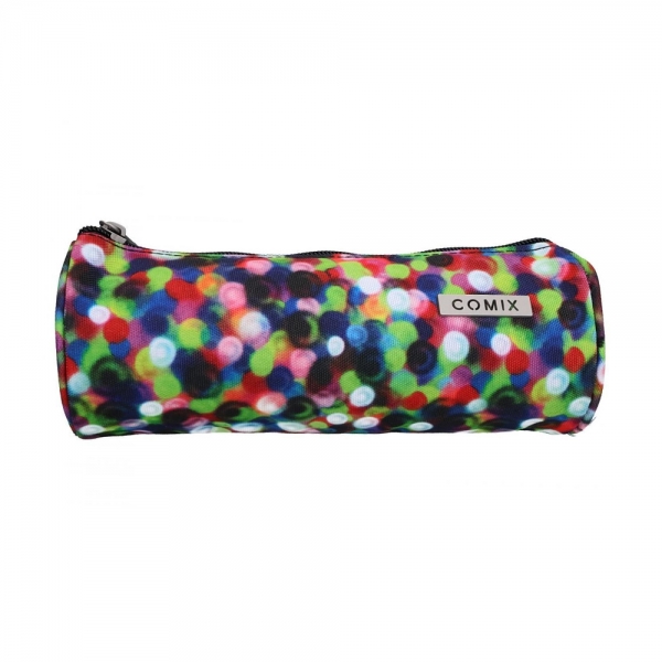Comix Astuccio Tombolino Allover Multicolour a pois