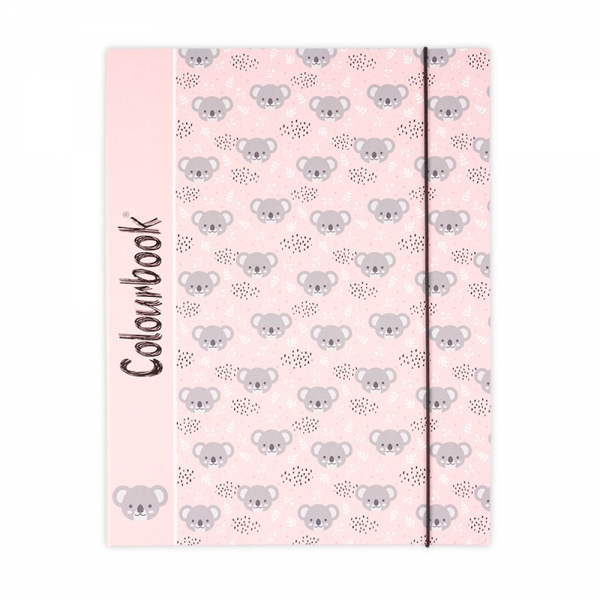 Colourbook Cartellina con Elastico Pop Koala