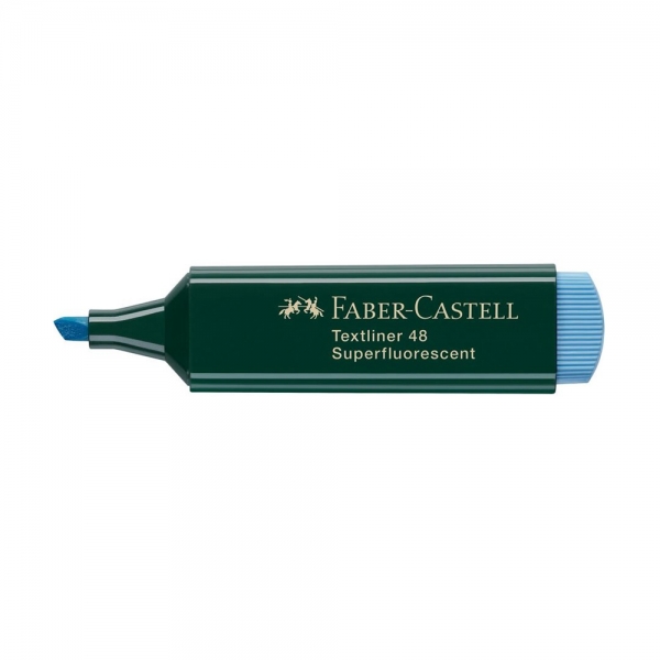 Faber-Castell Evidenziatore Textliner 48 Blu dettagli