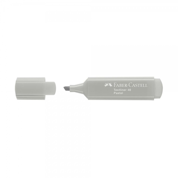 Faber-Castell Evidenziatore Textliner 46 Pastel Grigio Seta aperto