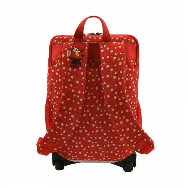Santoro Poppi Loves Zaino Trolley Librarian retro