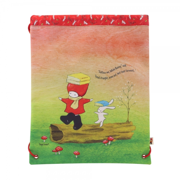 Santoro Poppi Loves Sacca con Coulisse Balance fronte