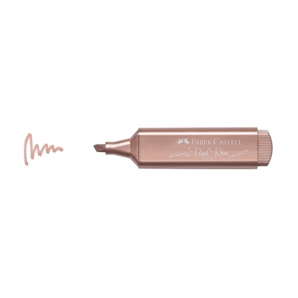 Faber-Castell Evidenziatore Textliner 46 Metallic Pearl Rose colore
