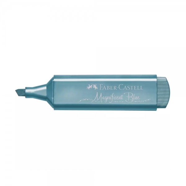 Faber-Castell Evidenziatore Textliner 46 Metallic Magnificent Blue dettagli
