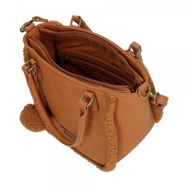 Pepe Jeans Pearl Borsa a Tracolla Marrone 3
