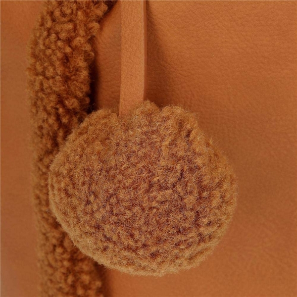 Pepe Jeans Pearl Borsa a Tracolla Marrone pompon