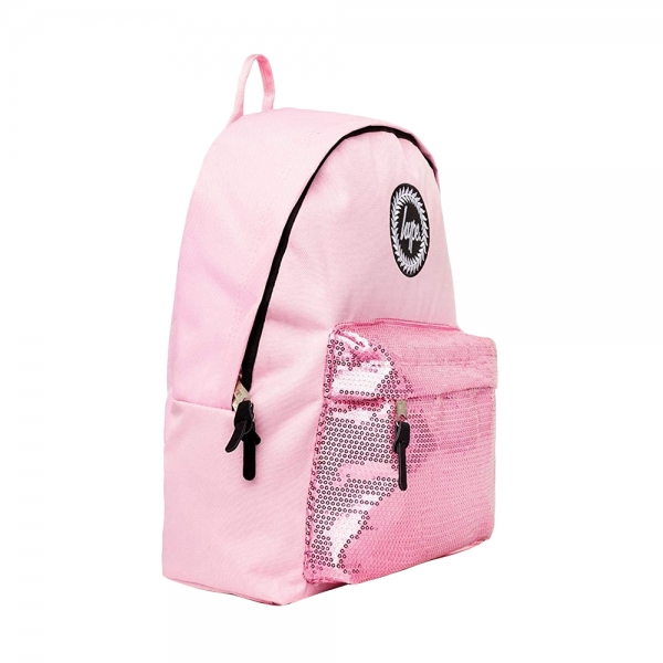 Hype Zaino Orchid Sequins Rosa con Paillettes laterale