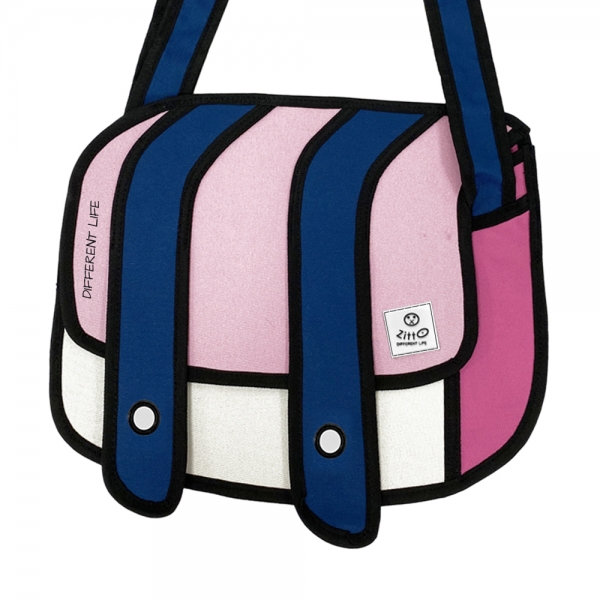 Zitto Bag Freetime Traveller AI Borsa a Tracolla Grande