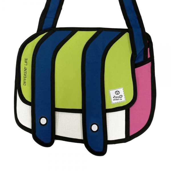 Zitto Bag Freetime Traveller AH Borsa a Tracolla Grande