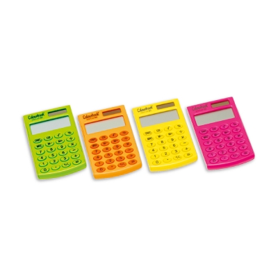 Colourbook Calcolatrice a 8 Cifre Digifluo 982