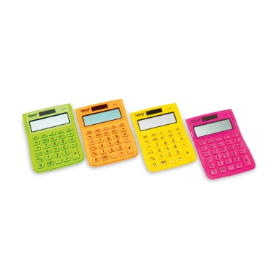 Colourbook Calcolatrice a 12 Cifre Digifluo 2621