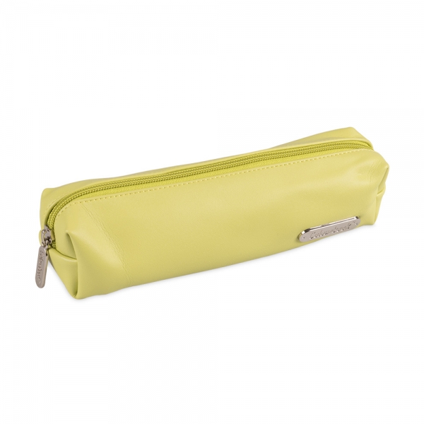 Liderpapel Astuccio Piatto Con Cerniera 200x60 Mm - Verde Mela Per Scuola E Ufficio - Foto 4