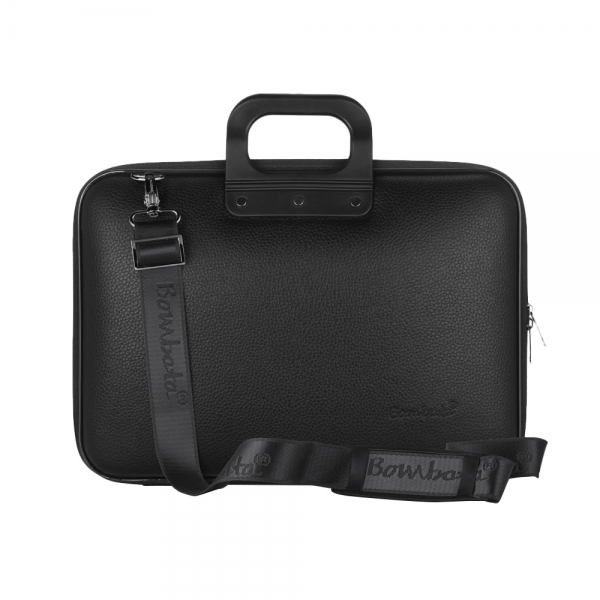 bombata-all-black-borsa-porta-computer-15.6-nero-dettagli
