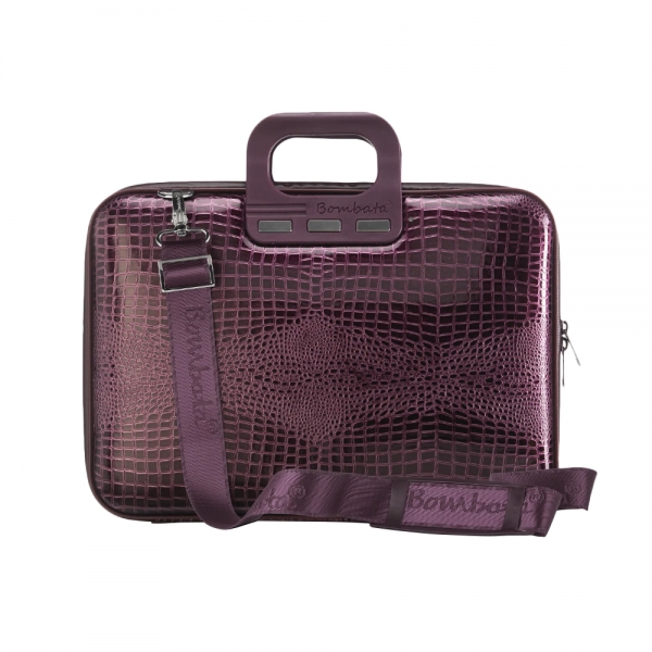 bombata-shiny-cocco-borsa-porta-computer-15.6-viola-prugna-dettagli
