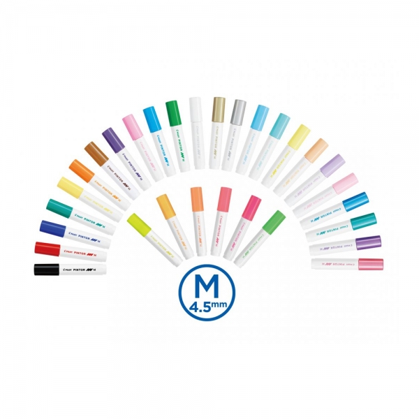 pilot-pintor-marcatore-multisuperficie-a-punta-media-verde-dettagli