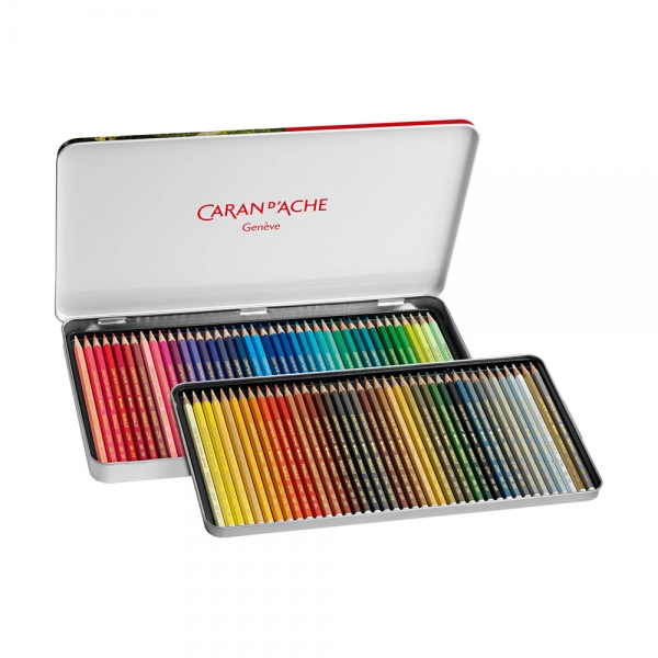 caran-dache-prismalo-aquarelle-scatola-in-metallo-da-80-matite-colorate-acquerellabili-aperto