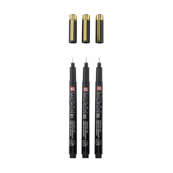 sakura-pigma-micron-black-gold-edition-set-3-fineliner-interno