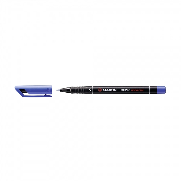 stabilo-ohpen-universal-pennarello-indelebile-superfine-blu-aperto