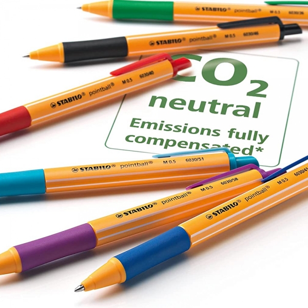 stabilo-pointball-penna-a-sfera-a-scatto-ricaricabile-nera-co2-neutral