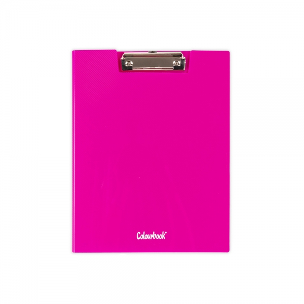 colourbook-portablocco-rigido-con-clip-e-anta-in-ppl-fluo-rosa
