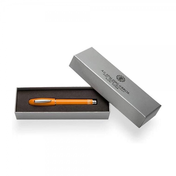 a.g.-spalding-bros-penna-a-sfera-short-classic-arancio-scatola