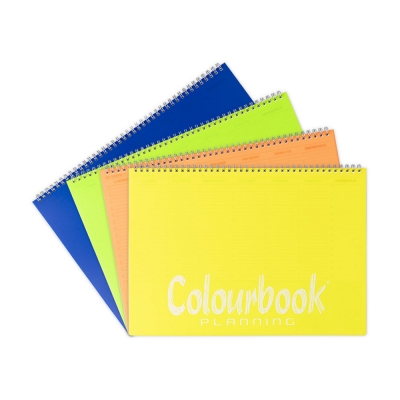 Colourbook My Planning Fluo Planner Grande con Spirale 49x34 cm