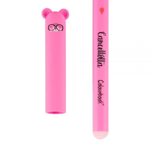 colourbook-penna-gel-cancellabile-cancellotta-rossa-dettagli-1
