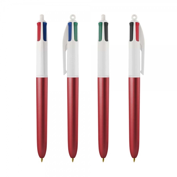bic-penna-a-sfera-4-colours-glac-rosso