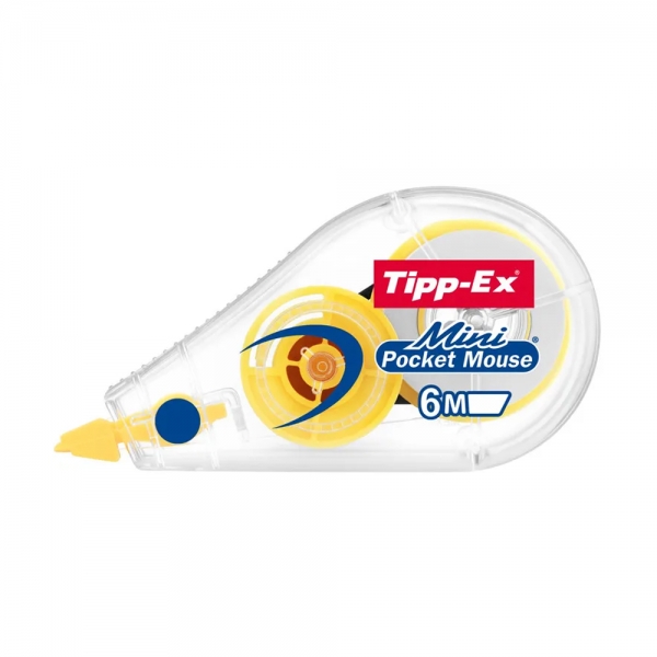 tipp-ex-correttore-a-nastro-mini-pocket-mouse-fashion-giallo