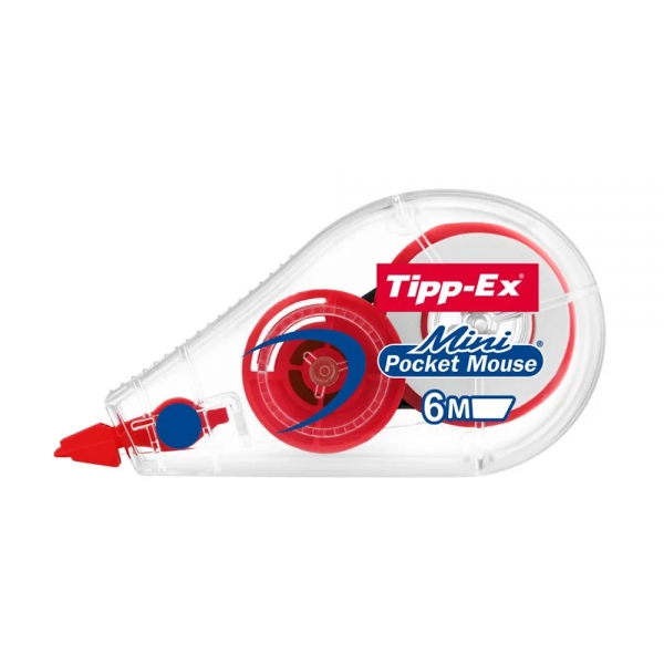 tipp-ex-correttore-a-nastro-mini-pocket-mouse-fashion-rosso