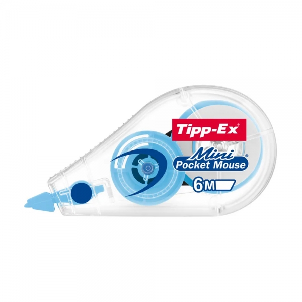 tipp-ex-correttore-a-nastro-mini-pocket-mouse-fashion-azzurro