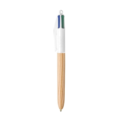 BIC Penna a Sfera 4 Colours Wood Style