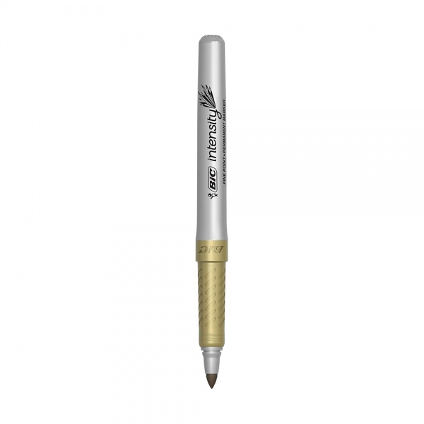 bic-intensity-pennarello-indelebile-a-punta-fine-yellow-gold-dettagli